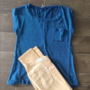 Splendid sweater and AG skinny jeans outfit